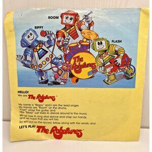 The Robotunes We are The Robotunes 7" 33RPM LP Record W/ Picture Sleeve READ